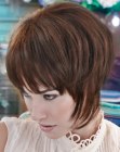 Penteado para cabelo curto