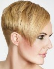 Penteado para cabelo curto