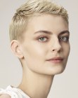 Penteado para cabelo curto