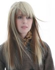 Penteado para cabelos longos