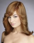 Penteado para cabelos longos