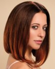 Penteado para cabelo mdio