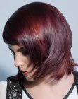 Penteado para cabelo mdio