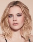 Penteado para cabelo mdio