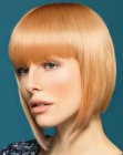 Penteado para cabelo mdio