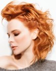 Penteado para cabelo mdio