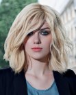 Penteado para cabelo mdio