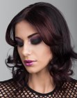Penteado para cabelo mdio