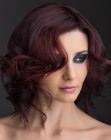 Penteado para cabelo mdio