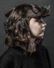 Penteado para cabelo mdio