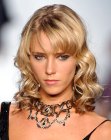 Penteado para cabelo mdio