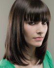 Penteado para cabelo mdio