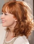 Penteado para cabelo mdio