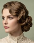 Penteado Art Nouveau