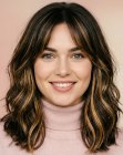 Cabelo longo de aspecto natural