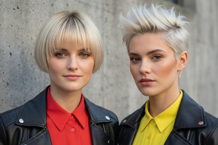Cabelo curto libertador para mulheres