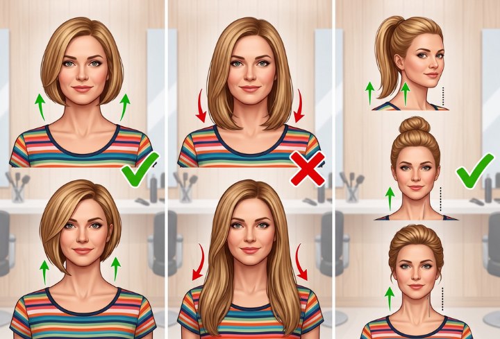 Cortes de cabelo para mulheres com pesco&ccedil;o curto