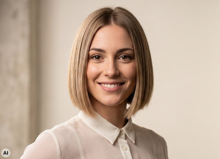 Penteado para cabelo fino