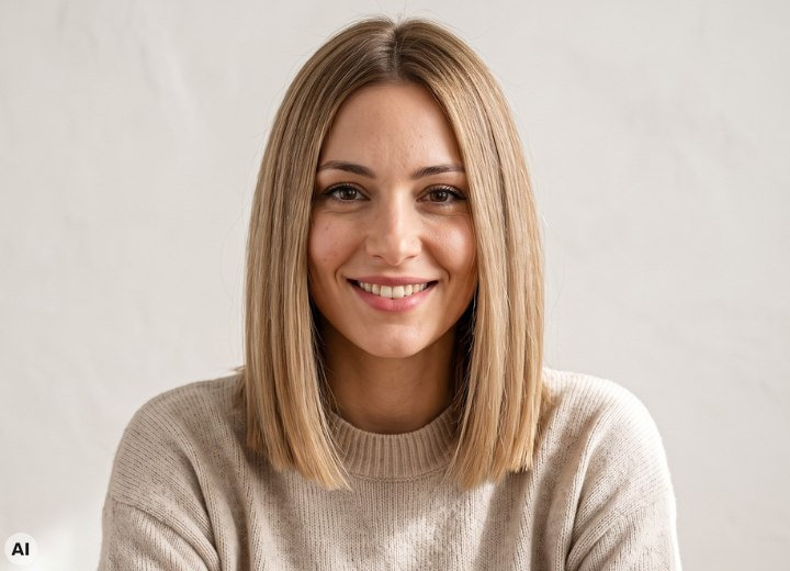 Penteado para cabelo ralo